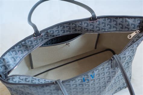 goyard zippered tote